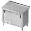 Přístěnný stůl s posuvnými dveřmi 1200x600x850 mm | STALGAST, 980186120 inox
