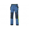 Nohavice CXS NAOS, pánske, modro-modré, HV žlté doplnky Veľkosť: 56