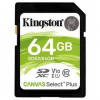 Pamäťová karta Kingston Canvas Select Plus SDXC 64GB UHS-I U1 (100R/10W) (SDS2/64GB)