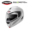 Prilba CABERG Modus - biela metalická