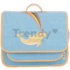 Školská aktovka Schoolbag Paris Large Dolphin Jack Piers ergonomická luxusné prevedenie od 6 rokov 38*32*15 cm