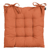 In the Mood Podsedák s látkovými šnúrkami Paddy, koralový, 46 x 46 x 7 cm