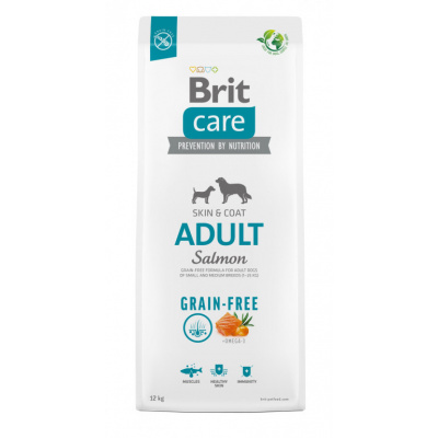 Brit Care Dog Grain-free Adult - salmon a potato, 12kg