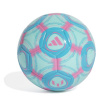 adidas Messi Mini Football Aqua/Cyan Size 1