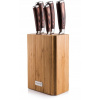 Sada nožov v bloku G21 Gourmet Nature 5 ks