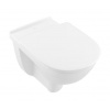 Villeroy & Boch ViCare - Závesné WC bezbariérové, zadný odpad, DirectFlush, AntiBac, CeramicPlus, alpská biela 4695R0T2