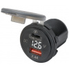 Adaptér z 12V / 24V na USB / USB-C PD 5 V 3.1 A bílý