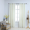 zahrada-XL Zatemňovacie závesy s očkami 2 ks, zamat, krémové 140x245 cm 134514