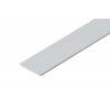 CEZAR Profil AL tyč plochá 20 x 2 mm, elox Striebro 01, dl. 2m