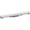 HANSGROHE RainDrain Match vrchná sada sprchového žľabu 70 cm, s výškovo nastaviteľným rámom, matná biela, 56037700