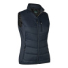 DEERHUNTER Lady Heat Padded dark blue vyhrievaná dámska vesta 4850