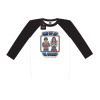 Steven Rhodes Raglan Baseball - Just Say No To Sports (T-Shirt, Long Sleeve) M