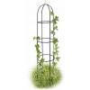 Pergola kovová Relaxdays oblúk 190 cm