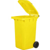 KUKA - nádoba na odpad 240 l, plastová žltá