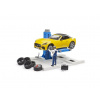 Bruder 62112 Autoservis, autoservis a mechanik (Bruder 62112 Autoservis, autoservis a mechanik)