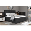 Boxspring Glossy Látka: Monolith 97, Rozmer: 160 x 200