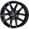 BORBET 7.5Jx18 H2 ET50 5x114.3x72.5 DESIGN N black glossy RL:695kg BORBET 7,5x18 5x114,3 ET50.00 gloss black