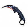 Foxter Skladací nôž KARAMBIT CS:GO 19,5 cm, rôzne farby Vyber barvu :: Vzor:Žralok