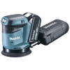 Makita DBO180RTJ DBO180RTJ batériová excentrická brúska vr. 2x aku, vr. nabíjačky 18 V Ø 125 mm; DBO180RTJ