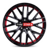 MAM RS4 8,5x20 5x108 ET45 BLACK PAINTED RED INSIDE