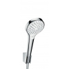 Hansgrohe Sprchová hlavice s hadicí Croma Select bílá/chrom 26411400