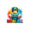 CUKROVÁ TLAČ jedlý obrázok na tortu Cukrová hmota ROBLOX HRA PAD PRE HRÁČOV 5