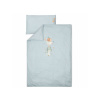 Little Dutch Obliečky 150x120 a 50x60 cm Forest Friends Blue