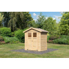 Dřevěný domek KARIBU DAHME 1 (42558) natur