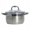 Hrniec, kastrol - Oceľ hrniec 20cm 3,4 l Velia (Hrniec, kastrol - Oceľ hrniec 20cm 3,4 l Velia)