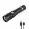 LED baterka USB nabíjateľná, super svetlá zväčšená (Kruh plávania - Florida)