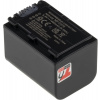 Batéria T6 Power Sony NP-FH70, 1400mAh, 9,5Wh, sivá