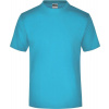 James & Nicholson | JN 01, Tričko, modrá turquoise, XL
