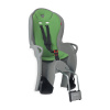 HAMAX Cyklosedačka s uzamykateľnym zámkom Kiss grey/green 38x79x35 zelená