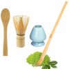 SADA NA ČAJ METLA S METLIČKOU MATCHA CHASEN Z BAMBUSU MATCHA TOOLS