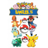 Výtlač na tortu cukrová hmota CUKROVÁ TLAČ Pokémon meno vek