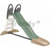 Šmykľavka ekologická s vodotryskom Toboggan XL Slide Green Smoby 230 cm šmýkacia plocha z recyklovaného materiálu s UV filtrom