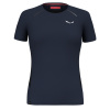 Tričko SALEWA Pedroc Dry W Hyb T-Shirt navy blazer 42/36