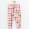 Detské legíny z teplákoviny New Baby Kindergarten pink - 104/110
