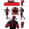 CUKROVÁ TLAČ jedlý obrázok na tortu Cukrová hmota DEADPOOL MARVEL + TEXT #3