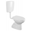 CREAVIT WC kombi misa s nádržkou vrátane splachovacej súpravy, spodný odpad, biela