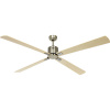 CasaFan ECO NEO III 180-4 MA-AH/BU WiFi Flügel Ahorn/Buche stropný ventilátor, 28 W, (Ø x v) 180 cm x 360 mm, starožitná mosadz, 944425W; 944425W