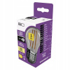 Emos LED žiarovka Filament Mini Globe 3,4 W E27 teplá biela