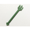 78801 Sand Green Trident Pixelated (Minecraft) (Pískově zelený trojzubec pixelovaný (Minecraft))