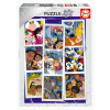 Puzzle Disney 100 Collage Educa 1000 dielov a Fix lepidlo