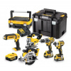 Dewalt DCK551P3T kombo sada 18v 3x5,0ah (dcd796+dcf887+dcs391+dcs331+dcl050)