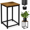 TZB Stojan na kvety Loft Arben 40 cm čierny/dub