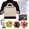 LOGIC BOX - darčeková sada Lego 3D Puzzle (LOGIC BOX - LEGO kocka, 3D puzzle, TANGRAM + kniha ako darček)