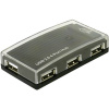 Delock USB-Hub 4 porty USB 2.0 hub čierna; 61393