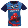 Chlapčenské tričko s krátkym rukávom SPIDER-MAN Wall tmavo modré (farba: tmavo - modrá)