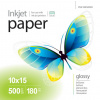 PrintPro Fotopapier Vysoko lesklý 180g/m²,500ks,10x15 / PGE1805004R